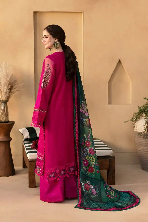 premium 3pc chikankari embroidered lawn suit