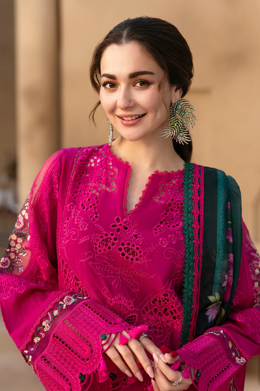 3pc lawn chikankari embroidered suit complete outfit video